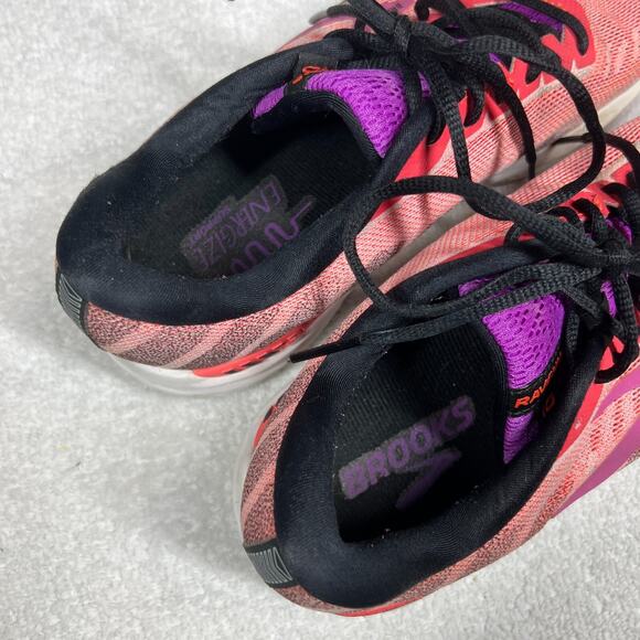 Brooks Womens Ravenna 10 1202861B615 Pink Running Shoes Sneakers Size 8 B - Picture 8 of 12